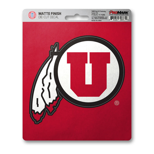 University Of Utah Matte Decal