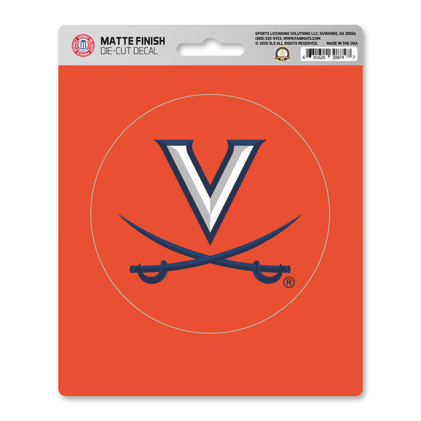 University of Virginia Matte Decal