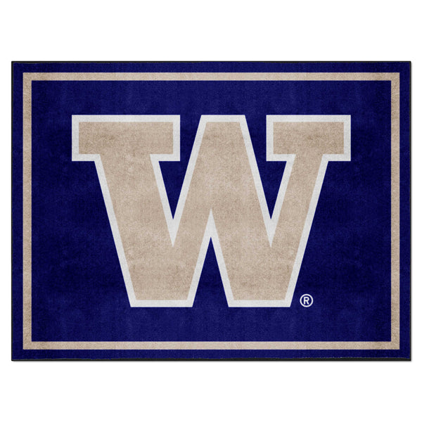 University of Washington 8x10 Rug