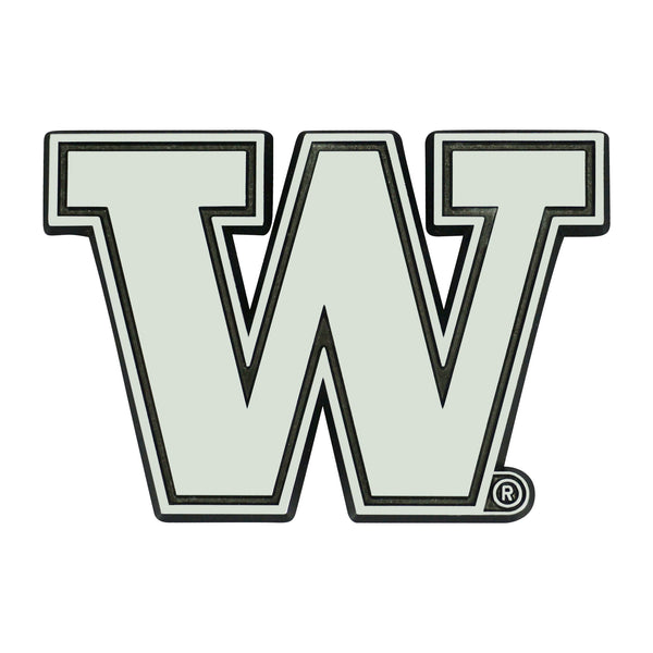 University of Washington Chrome Emblem