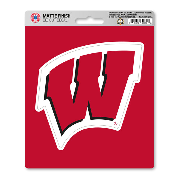 University of Wisconsin Matte Decal