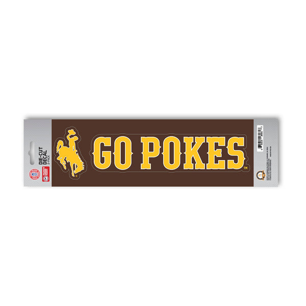 University of Wyoming Team Slogan Decal