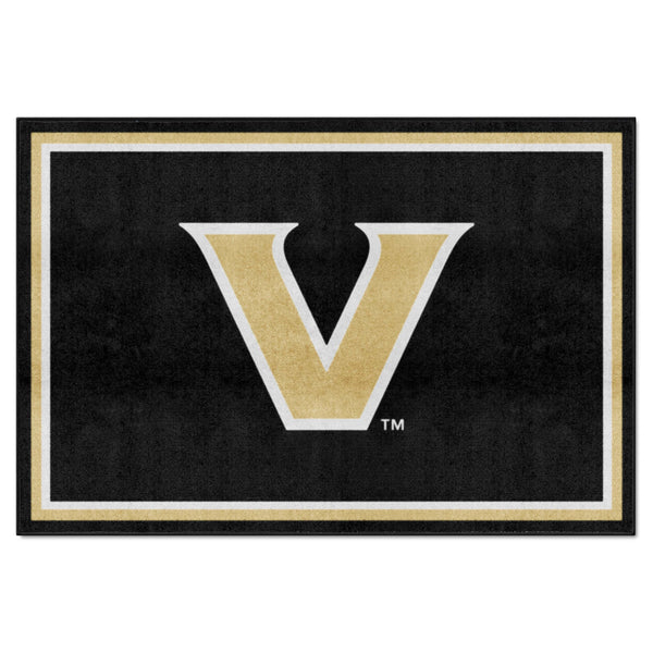 Vanderbilt University 5x8 Rug