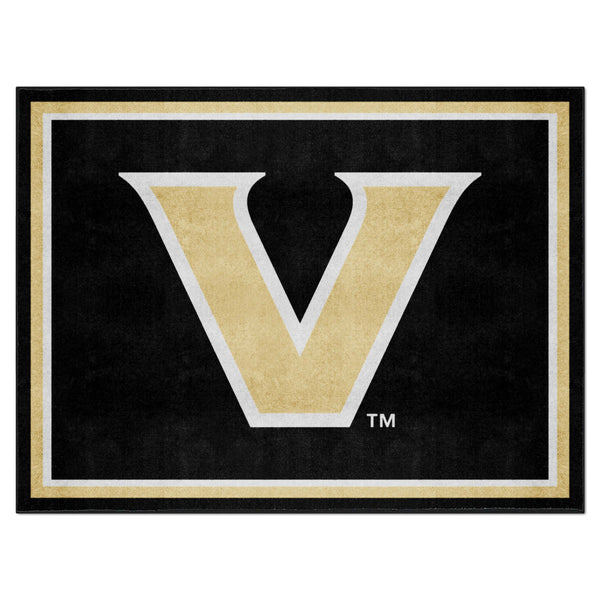 Vanderbilt University 8x10 Rug