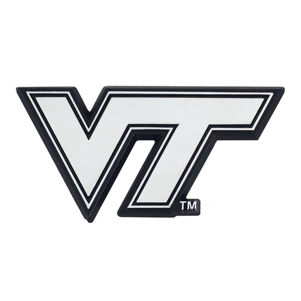 Virginia Tech Chrome Emblem