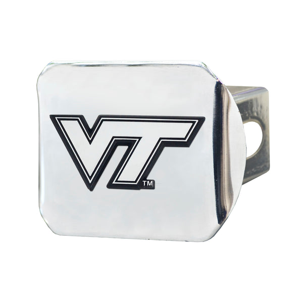 Virginia Tech Chrome on Chrome Hitch Cover
