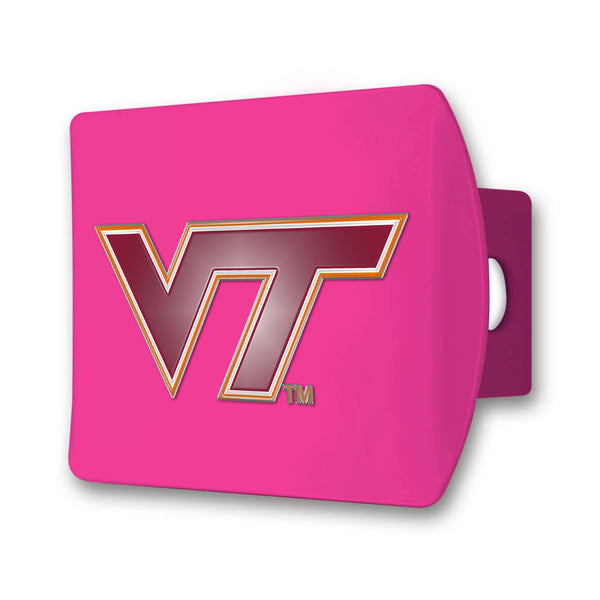 Virginia Tech Color On Pink Hitch Cover