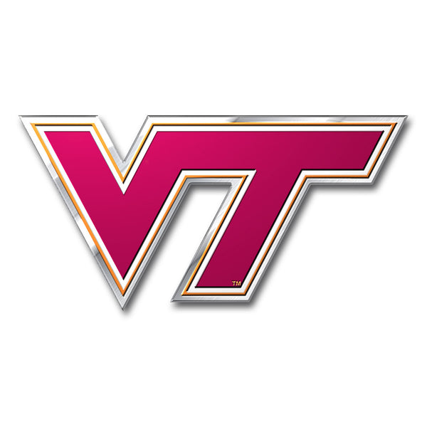 Virginia Tech Embossed Color Emblem