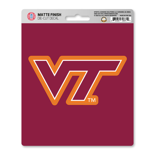 Virginia Tech Matte Decal