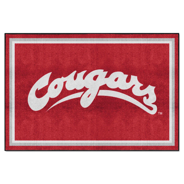 Washington State University 5x8 Rug