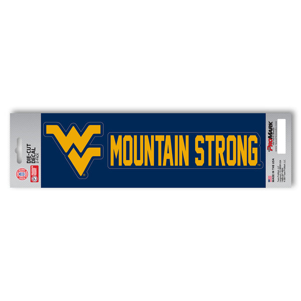 West Virginia University Team Slogan Decal