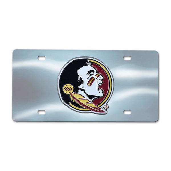 Florida State University Chrome Diecast License Plate