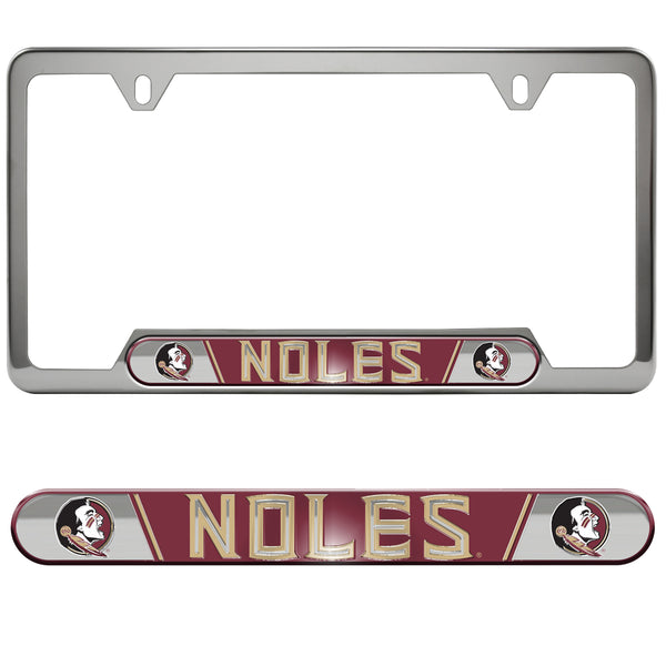 Florida State University Embossed License Plate Frame