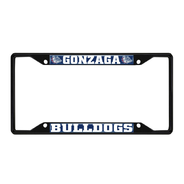 Gonzaga University Black License Plate Frame