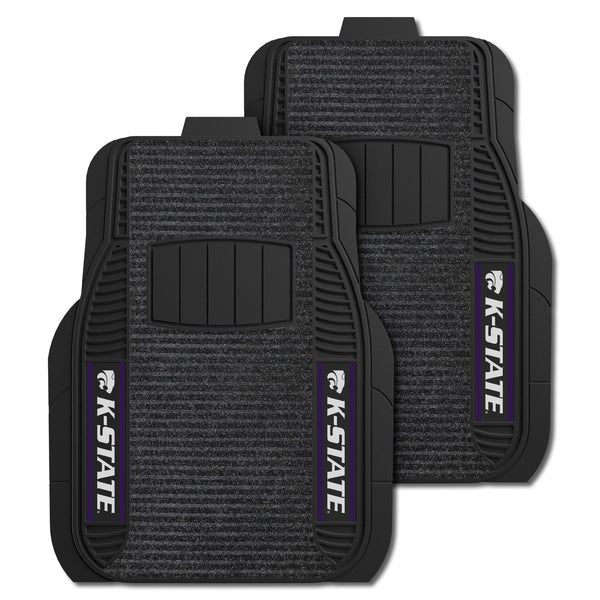 Kansas State University 2-pc Deluxe Car Mat Set