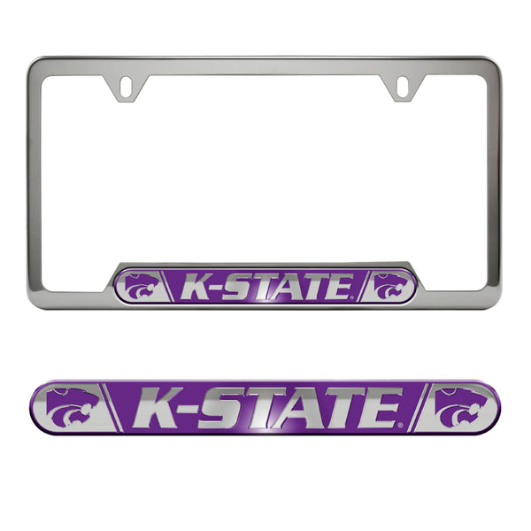 Kansas State University Embossed License Plate Frame
