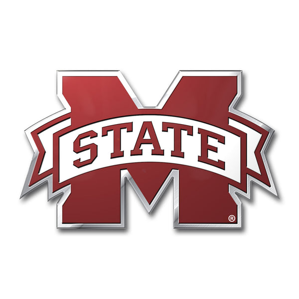 Mississippi State University Embossed Color Emblem