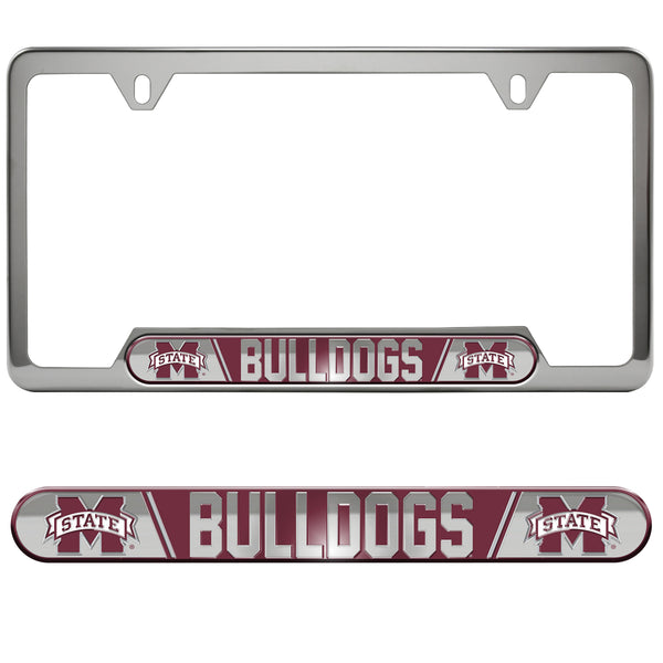 Mississippi State University Embossed License Plate Frame