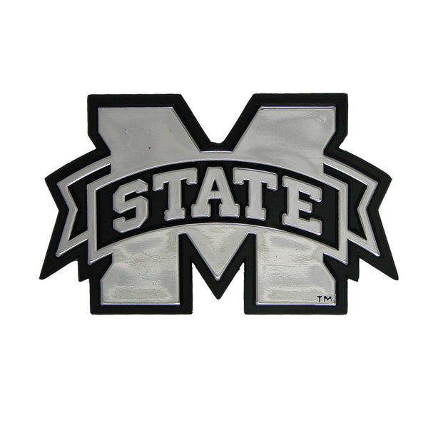 Mississippi State University Molded Chrome Emblem