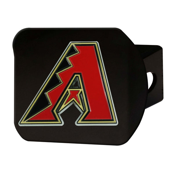 MLB - Arizona Diamondbacks Color on Black Hitch Cover