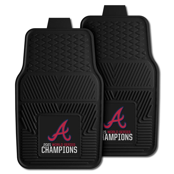 MLB – Atlanta Braves - 2021 Wo 2-pc Vinyl Car Mat Set