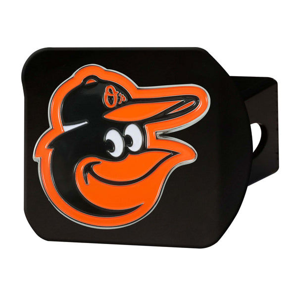 MLB - Baltimore Orioles Color On Black Hitch Cover