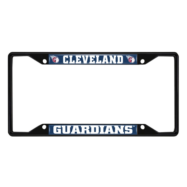 MLB - Cleveland Guardians Black License Plate Frame