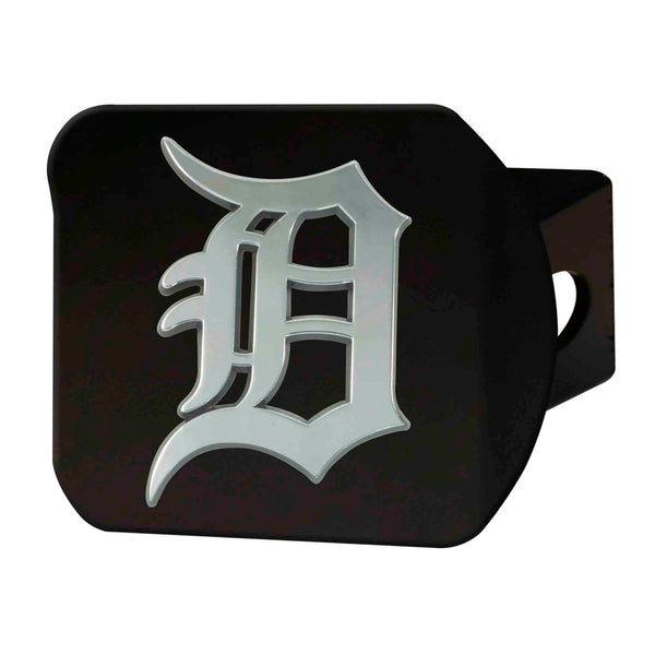MLB - Detroit Tigers Chrome on Black Hitch Cover