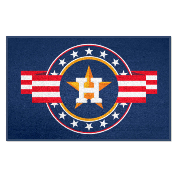 MLB - Houston Astros Starter Mat - MLB Patriotic