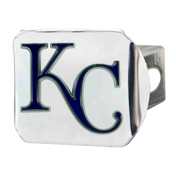 MLB - Kansas City Royals Color On Chrome Hitch Cover
