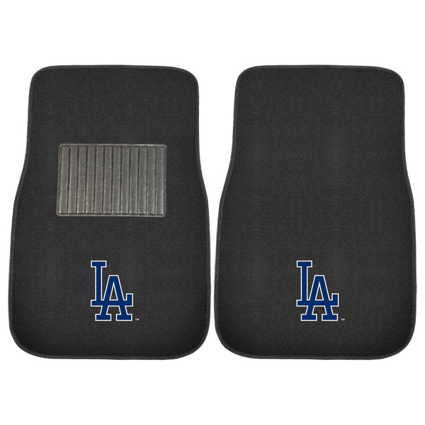 MLB - Los Angeles Dodgers 2-pc Embroidered Car Mat Set