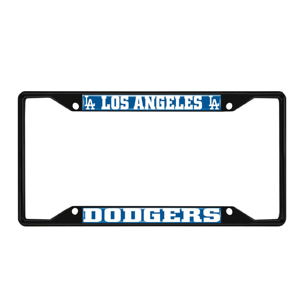 MLB - Los Angeles Dodgers Black License Plate Frame