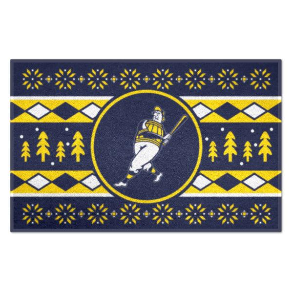 MLB - Milwaukee Brewers Starter Mat - Holiday Sweater