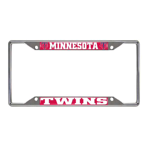 MLB - Minnesota Twins Chrome License Plate Frame