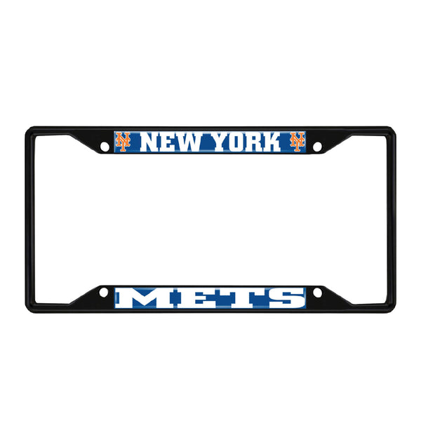 MLB - New York Mets Black License Plate Frame