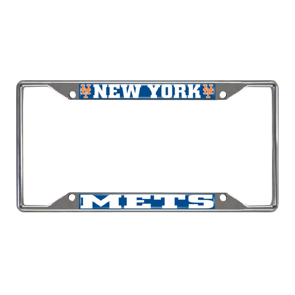 MLB - New York Mets Chrome License Plate Frame