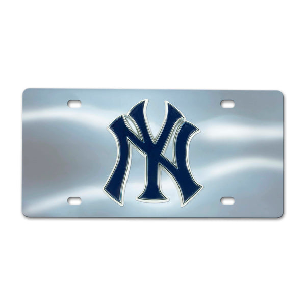MLB - New York Yankees Chrome Diecast License Plate