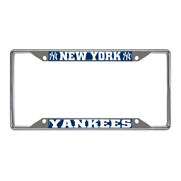 MLB - New York Yankees Chrome License Plate Frame