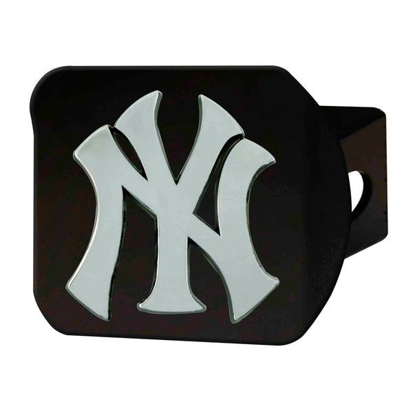 MLB - New York Yankees Chrome on Black Hitch Cover