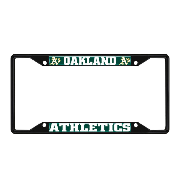 MLB - Oakland Athletics Black License Plate Frame