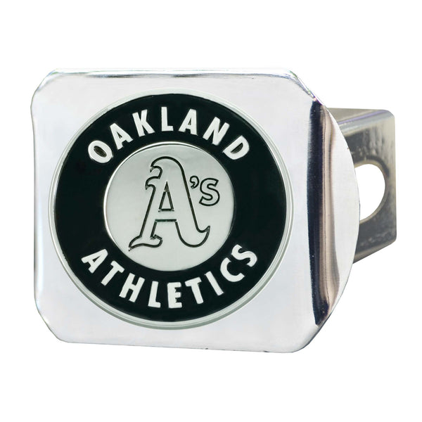 MLB - Oakland Athletics Chrome on Chrome Hitch Cover