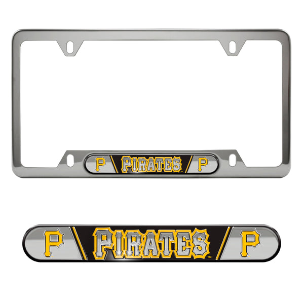 MLB - Pittsburgh Pirates Embossed License Plate Frame