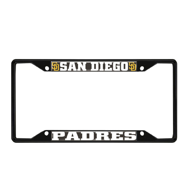 MLB - San Diego Padres Black License Plate Frame