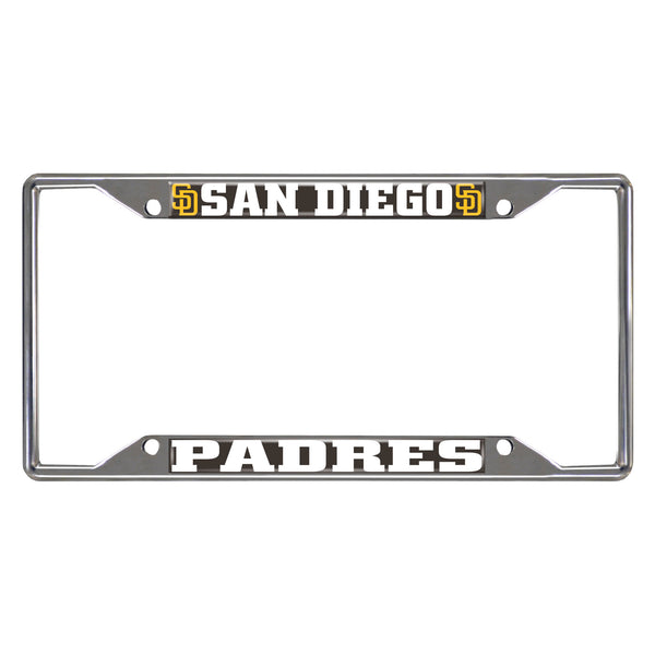 MLB - San Diego Padres Chrome License Plate Frame