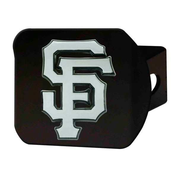 MLB - San Francisco Giants Chrome on Black Hitch Cover