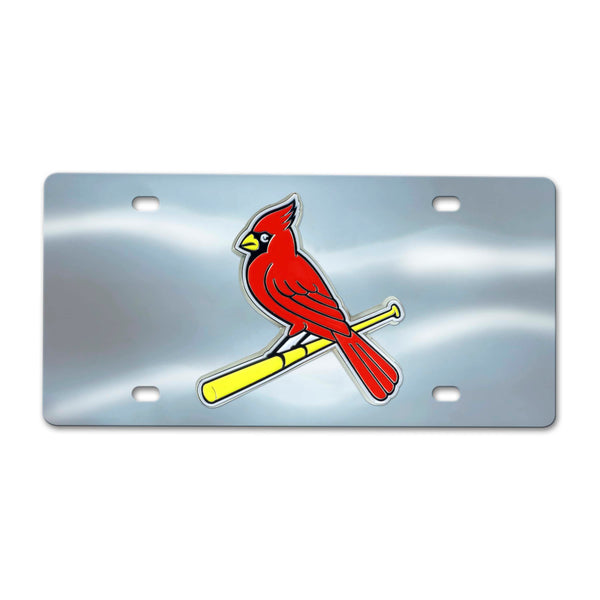 MLB - St. Louis Cardinals Chrome Diecast License Plate