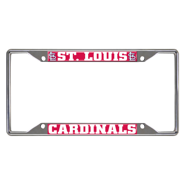 MLB - St. Louis Cardinals Chrome License Plate Frame