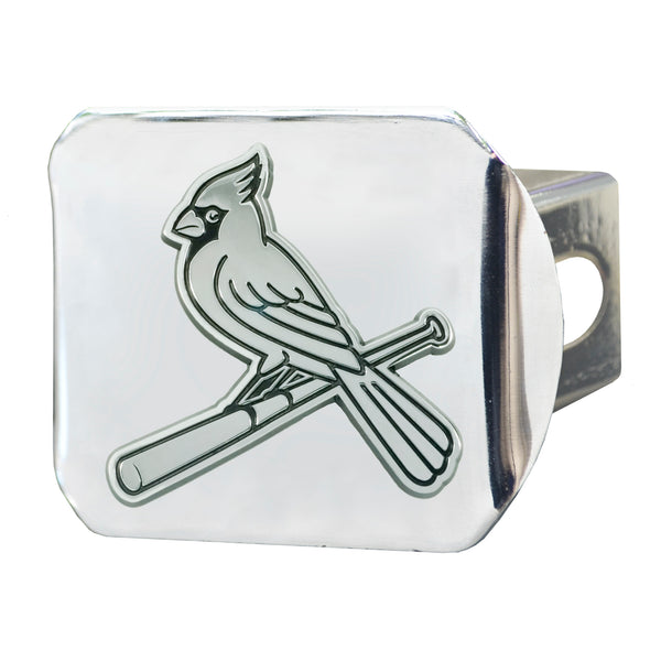 MLB - St. Louis Cardinals Chrome on Chrome Hitch Cover
