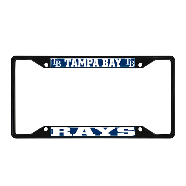 MLB - Tampa Bay Rays Black License Plate Frame