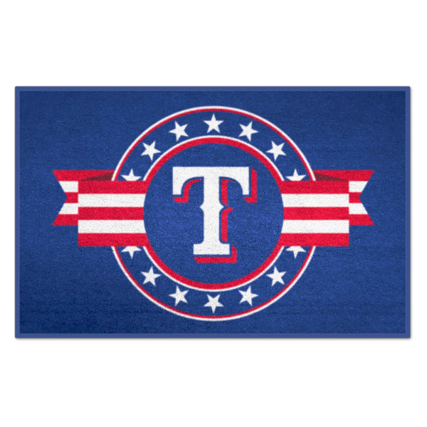 MLB - Texas Rangers Starter Mat - MLB Patriotic